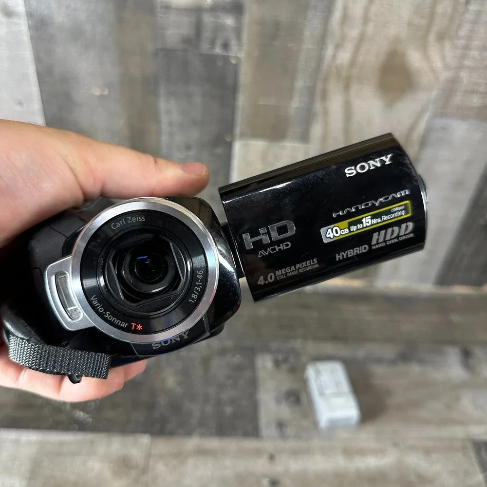 Sony Handycam Black HDR-SR10 digital Camcorder Full HD Tested